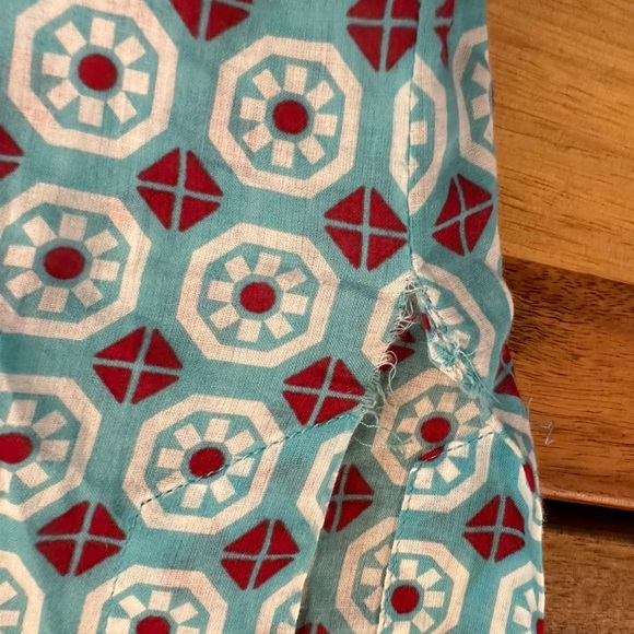 Tory Burch Women’s Long Sleeve Geometric Print | Size 10 - Picture 13 of 15